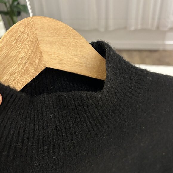 &OtherStories Mock Neck Sweater in Black XS - Picture 8 of 9